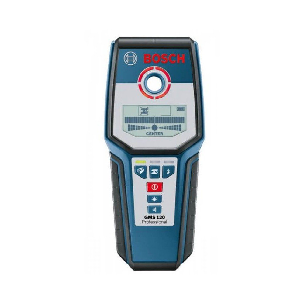 Metalo ir medienos ieškiklis BOSCH GMS 120-Kiti matavimo prietaisai-Matavimo įrankiai-Bosch-irankiai-darbui Metalo ir medienos ieškiklis BOSCH GMS 120-Kiti matavimo prietaisai-Matavimo įrankiai-Bosch-irankiai-darbui