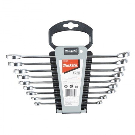 9 dalių kombinuotų raktų rinkinys MAKITA B-65539-Veržliarakčiai-Rankiniai įrankiai-Makita Accessories-irankiai-darbui
