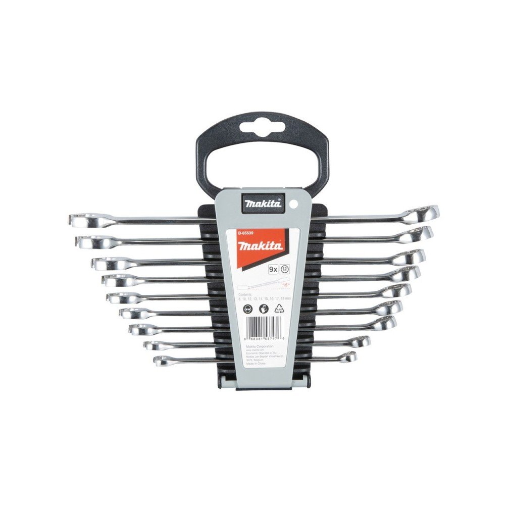 9 dalių kombinuotų raktų rinkinys MAKITA B-65539-Veržliarakčiai-Rankiniai įrankiai-Makita Accessories-irankiai-darbui 9 dalių kombinuotų raktų rinkinys MAKITA B-65539-Veržliarakčiai-Rankiniai įrankiai-Makita Accessories-irankiai-darbui