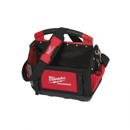 Atviras įrankių krepšys MILWAUKEE PACKOUT 40cm-Įrankių dėžės-Priedai įrankiams-Milwaukee-irankiai-darbui