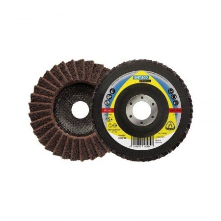 Grubus veltinio šlifavimo diskas KLINGSPOR SMT800 125x22,23mm-Poliravimo priemonės-Abrazyvai-Klingspor-irankiai-darbui
