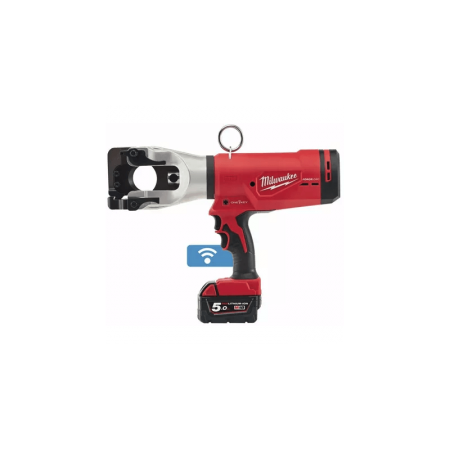 Akumuliatorinis kabelių kirptuvas MILWAUKEE M18 HCC45-522C-Akumuliatoriniai kirpimo įrankiai-Akumuliatoriniai įrankiai-Milwaukee