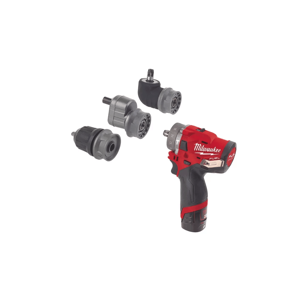 Akumuliatorinis suktuvas-gręžtuvas MILWAUKEE M12 FPDXKIT-202X-Akumuliatoriniai suktuvai/gręžtuvai-Akumuliatoriniai suktuvai, grę