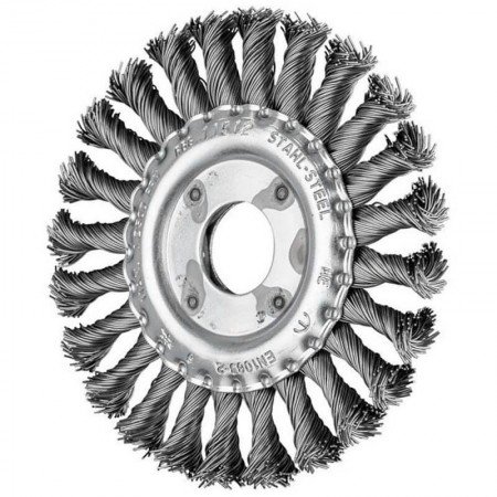Metalinis šepetys PFERD RBG 125x12x22,2mm ST 0,5-Šepečiai kampiniams šlifuokliams-Šepečiai-Pferd-irankiai-darbui