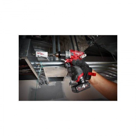 Akumuliatorinis gręžtuvas MILWAUKEE M12 FDD-402X-Akumuliatoriniai suktuvai/gręžtuvai-Akumuliatoriniai suktuvai, gręžtuvai ir ver