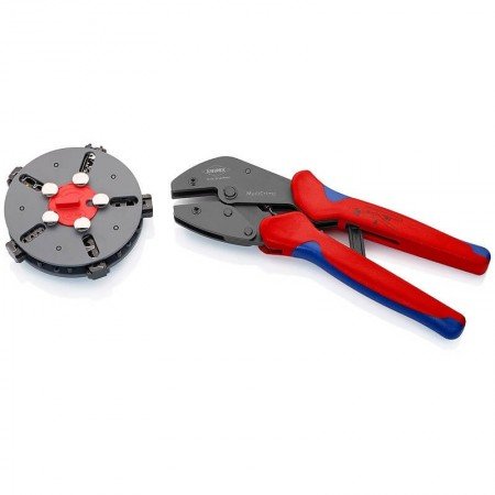 Antgalių užspaudimo replės KNIPEX 973302-Antgalių presavimo replės-Replės-Knipex-irankiai-darbui
