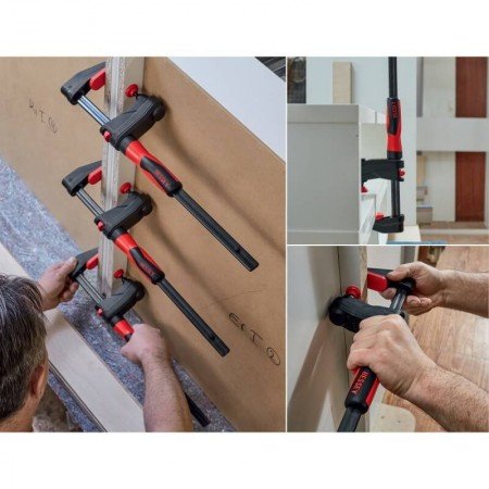 Greito užspaudimo spaustuvai BESSEY GearKlamp 600x60 mm-Spaustuvai-Rankiniai įrankiai-Bessey-irankiai-darbui