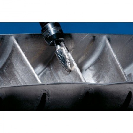 Kietmetalio freza PFERD HM RBF Z3 Plus 12x25mm-Šlifavimo frezos-Pneumatiniai šlifuokliai-Pferd-irankiai-darbui
