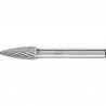 Kietmetalio freza PFERD HM RBF Z3 Plus 8x20mm-Šlifavimo frezos-Pneumatiniai šlifuokliai-Pferd-irankiai-darbui