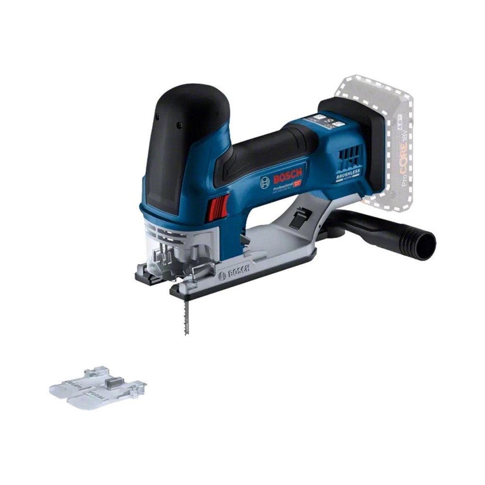 Akumuliatorinis siaurapjūklis BOSCH GST 18V-155 SC CT Solo-Akumuliatoriniai pjovimo įrankiai-Akumuliatoriniai įrankiai-Bosch-ira
