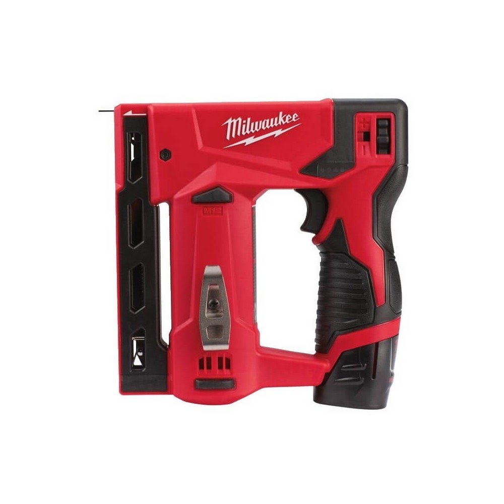 Akumuliatorinis kabiakalis MILWAUKEE M12 BST-202X-Akumuliatoriniai kniedikliai, viniakalės-Akumuliatoriniai įrankiai-Milwaukee-i