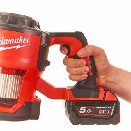 Akumuliatorinis dulkių siurblys MILWAUKEE M18 CV-0-Akumuliatoriniai dulkių siurbliai-Akumuliatoriniai įrankiai-Milwaukee-irankia