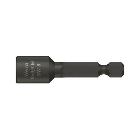 Magnetinis antgalis galvutei WERA 869/4M 1/4x50mm-Atsuktuvų antgaliai, adapteriai-Suktuvai, gręžtuvai ir veržliasukiai-Wera-iran