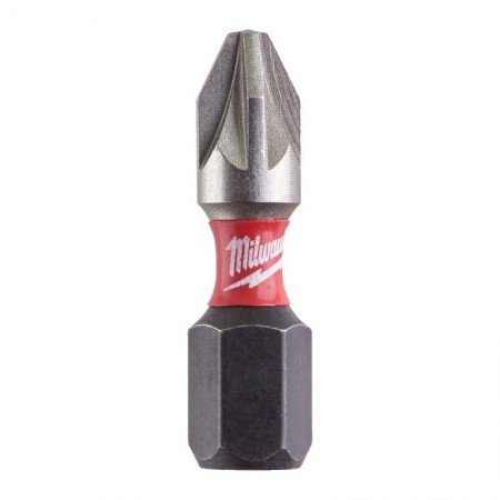 Smūginis sukimo antgalis MILWAUKEE PZ2x25 25 vnt.-Atsuktuvų antgaliai, adapteriai-Suktuvai, gręžtuvai ir veržliasukiai-Milwaukee