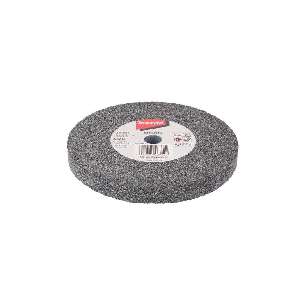 Galandimo diskas MAKITA 150x16x12,7mm A36M-Galandimo staklės-Medžio ir metalo staklės-Makita Accessories-irankiai-darbui