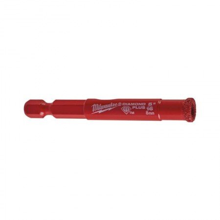 Deimantinė gręžimo karūna MILWAUKEE Diamond Plus™ 8mm-Deimantinės karūnos ir lėkštelės-Priedai įrankiams-Milwaukee Accessories-i