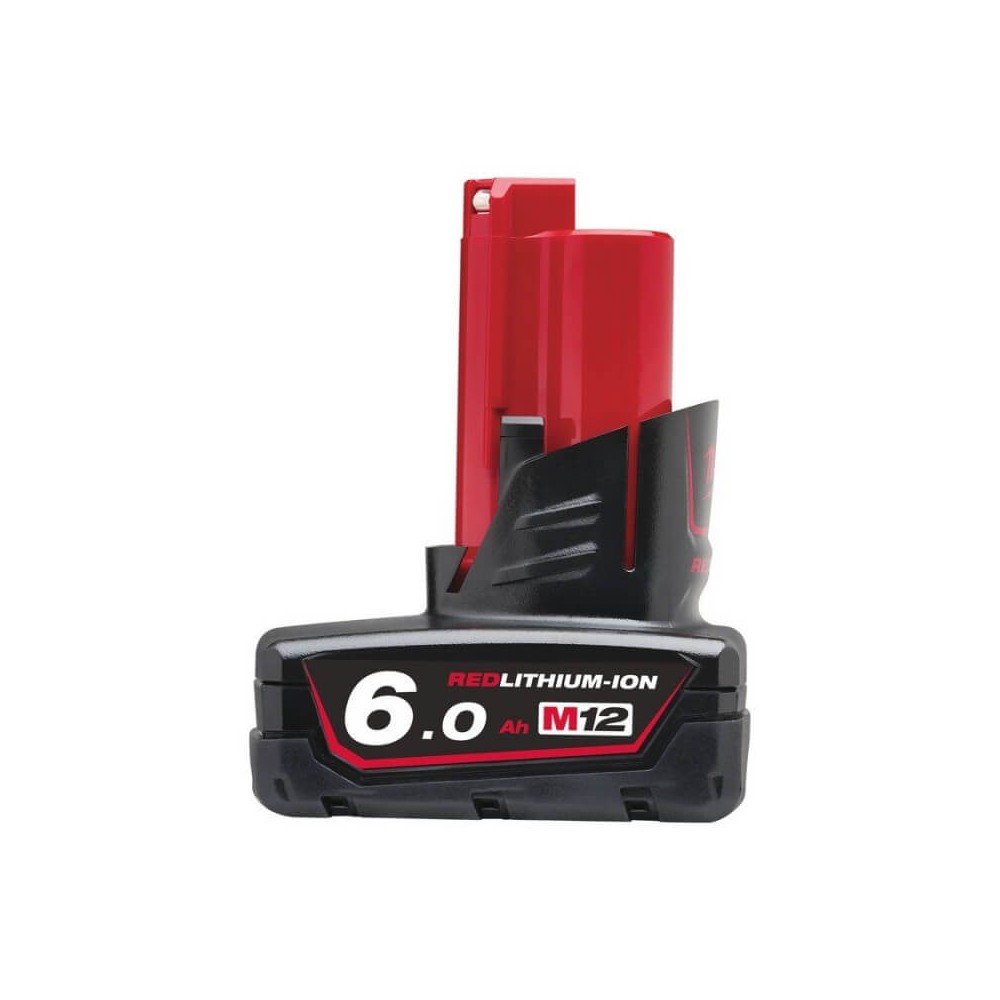 Akumuliatorius MILWAUKEE M12 B6 6,0Ah-Įrankių akumuliatoriai ir jų priedai-Akumuliatoriniai įrankiai-Milwaukee-irankiai-darbui Akumuliatorius MILWAUKEE M12 B6 6,0Ah-Įrankių akumuliatoriai ir jų priedai-Akumuliatoriniai įrankiai-Milwaukee-irankiai-darbui
