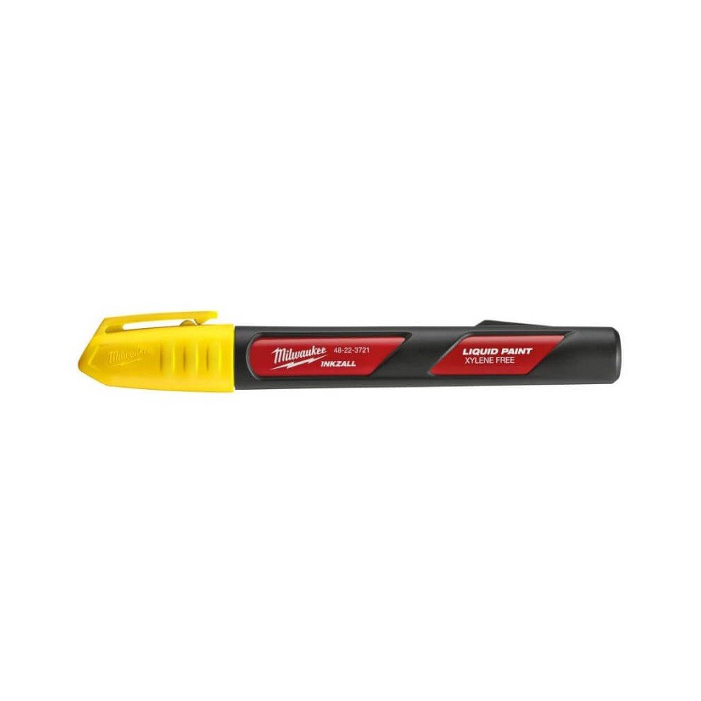 Skystų dažų žymeklis MILWAUKEE Inkzall, geltonas-Žymekliai-Matavimo įrankiai-Milwaukee Accessories-irankiai-darbui Skystų dažų žymeklis MILWAUKEE Inkzall, geltonas-Žymekliai-Matavimo įrankiai-Milwaukee Accessories-irankiai-darbui