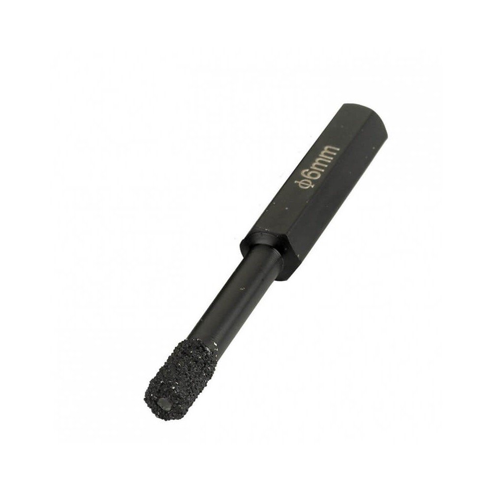 Deimantinis grąžtas stiklui FLEX 6 mm-Deimantinės karūnos ir lėkštelės-Priedai įrankiams-FLEX Accessories-irankiai-darbui