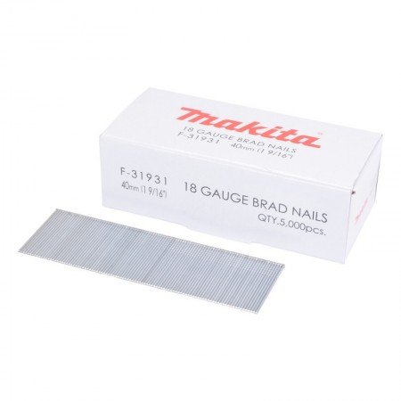 Smeigės MAKITA 1,2x40mm, 5000vnt.-Vinutės-Akumuliatoriniai kniedikliai, viniakalės-Makita Accessories-irankiai-darbui