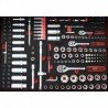 Vežimėlis su 215vnt. įrankių KS TOOLS RACINGline, 7 stalčiai-Įrankių vežimėliai-Autoserviso įranga-KsTools-irankiai-darbui