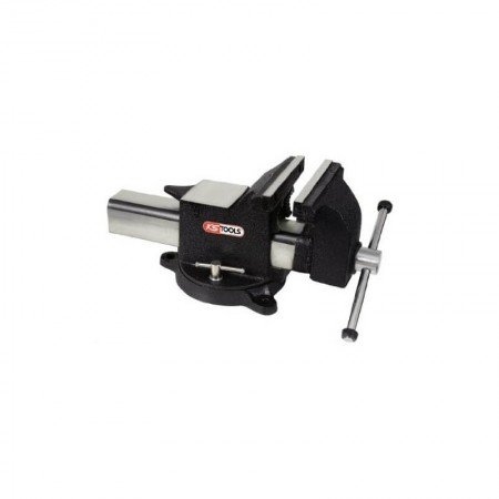 Spaustuvai KS TOOLS Bench Vice 200mm 8"-Spaustuvai-Rankiniai įrankiai-KsTools-irankiai-darbui
