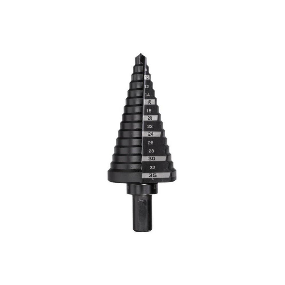 Pakopinis grąžtas MILWAUKEE 6-35mm-Pakopiniai vamzdžių ir lakštų grąžtai-Metalo grąžtai, frezos-Milwaukee Accessories-irankiai-d Pakopinis grąžtas MILWAUKEE 6-35mm-Pakopiniai vamzdžių ir lakštų grąžtai-Metalo grąžtai, frezos-Milwaukee Accessories-irankiai-d