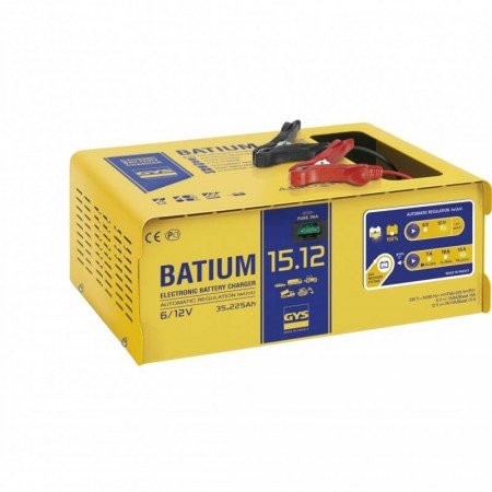 Elektroninis akumuliatorių įkroviklis GYS Batium 15/12-Akumuliatorių įkrovikliai/starteriai-Autoserviso įranga-GYS-irankiai-darb