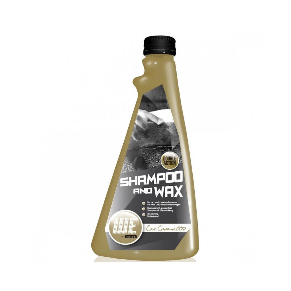 Šampūnas su vašku NERTA Shampoo & Wax 500ml-Automobilių plovimo chemija-Plovimo chemija-Nerta-irankiai-darbui
