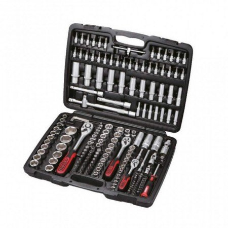179 dalių terkšlių ir galvučių rinkinys KS TOOLS 917.0779-Galvutės, galvučių rinkiniai-Autoserviso įranga-KsTools-irankiai-darbu