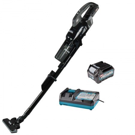 Akumuliatorinis dulkių siurblys MAKITA CL003GZ04+ 40V MAX XGT, juodas-Buitiniai siurbliai-Dulkių siurbliai-Makita 40V Max XGT-ir