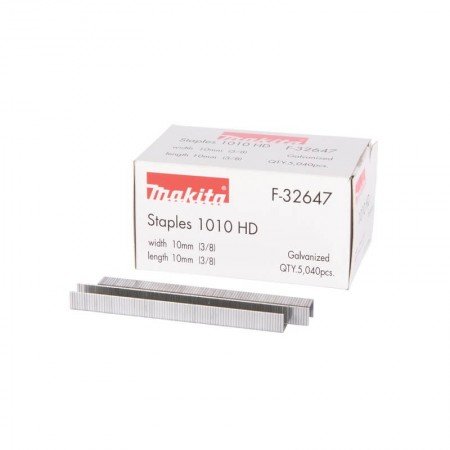 Kabės MAKITA 10x10mm 5040 vnt.-Kabės-Akumuliatoriniai kniedikliai, viniakalės-Makita Accessories-irankiai-darbui