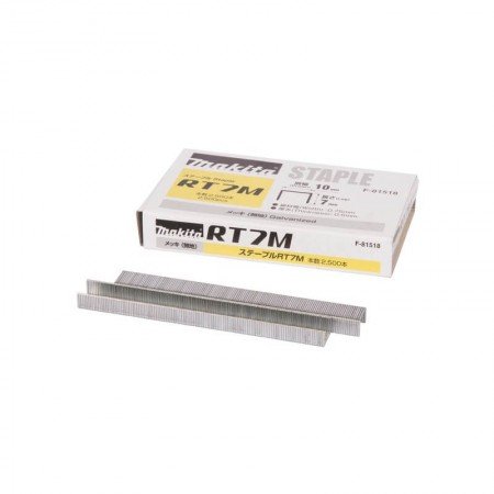 Kabės MAKITA 10x7mm, 2500 vnt.-Kabės-Akumuliatoriniai kniedikliai, viniakalės-Makita Accessories-irankiai-darbui