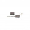 Anglinių šepetėlių rinkinys BOSCH 1607000V37 GWS, 2 vnt.-Angliniai šepetėliai-Atsarginės įrankių dalys-Bosch-irankiai-darbui