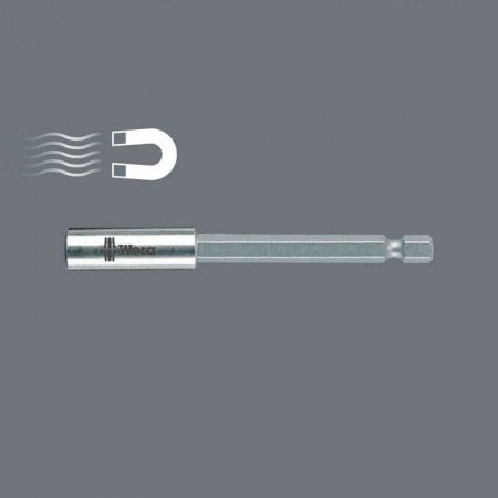 Universalus magnetinis laikiklis WERA 1/4"x75mm 899/4/1-Atsuktuvų antgaliai, adapteriai-Suktuvai, gręžtuvai ir veržliasukiai-Wer