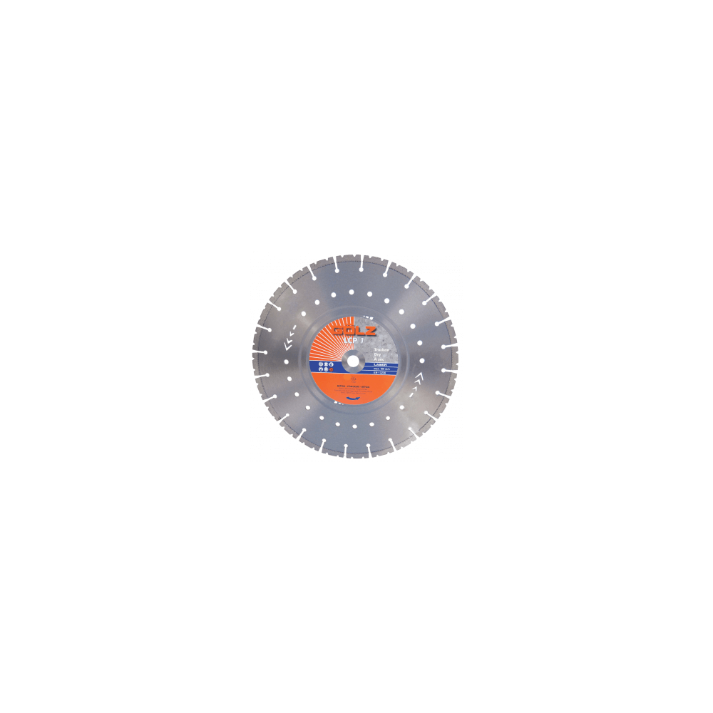Deimantinis diskas betonui GOLZ LCP1 Ø300x25,4mm-Deimantiniai diskai-Pjovimo diskai-Golz-irankiai-darbui