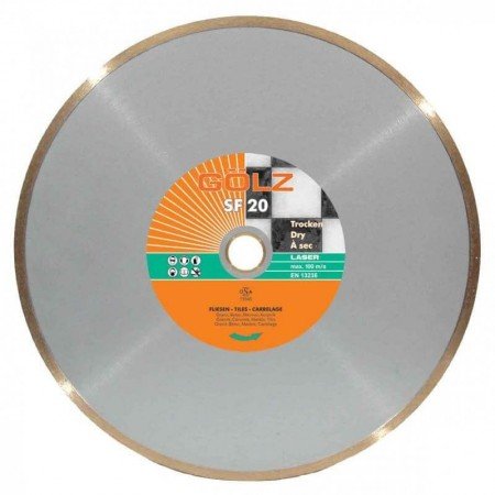 Deimantinis diskas keramikai GOLZ SF20 Ø180x25,4mm-Deimantiniai diskai-Pjovimo diskai-Golz-irankiai-darbui