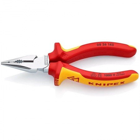 Elektrikų replės siauromis žiaunomis KNIPEX 0826145-Elektrikų replės-Replės-Knipex-irankiai-darbui