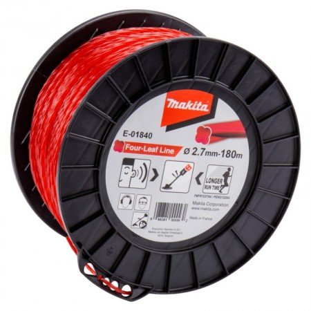 Ovalinės spiralės valas MAKITA 2,7mmx180m-Sodo technikos priedai-Sodo technika-Makita Accessories-irankiai-darbui