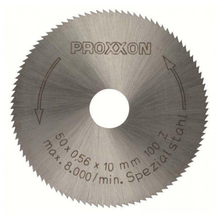 Pjovimo diskas PROXXON HSS 28020, Ø50mm-Graverių priedai, antgaliai-Mini elektriniai įrankiai-PROXXON MICROMOT-irankiai-darbui