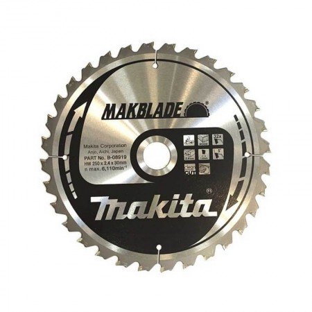 Pjovimo diskas MAKITA 2704/LS/LH/LF 250x30x2,3mm 32T 5°-Medžio pjovimo diskai-Medžio pjovimo staklės-Makita Accessories-irankiai