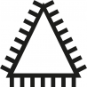 Trikampė dildė PFERD PF1132 H1 200 mm-Dildės-Rankiniai įrankiai-Pferd-irankiai-darbui