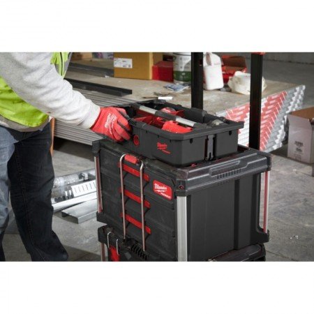 Įrankių dėklas MILWAUKEE Packout-Įrankių dėžės-Priedai įrankiams-Milwaukee-irankiai-darbui