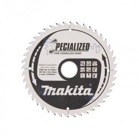 Pjovimo diskas MAKITA HM 190x30x1,45mm, 44T 23°-Medžio pjovimo diskai-Medžio pjovimo staklės-Makita Accessories-irankiai-darbui
