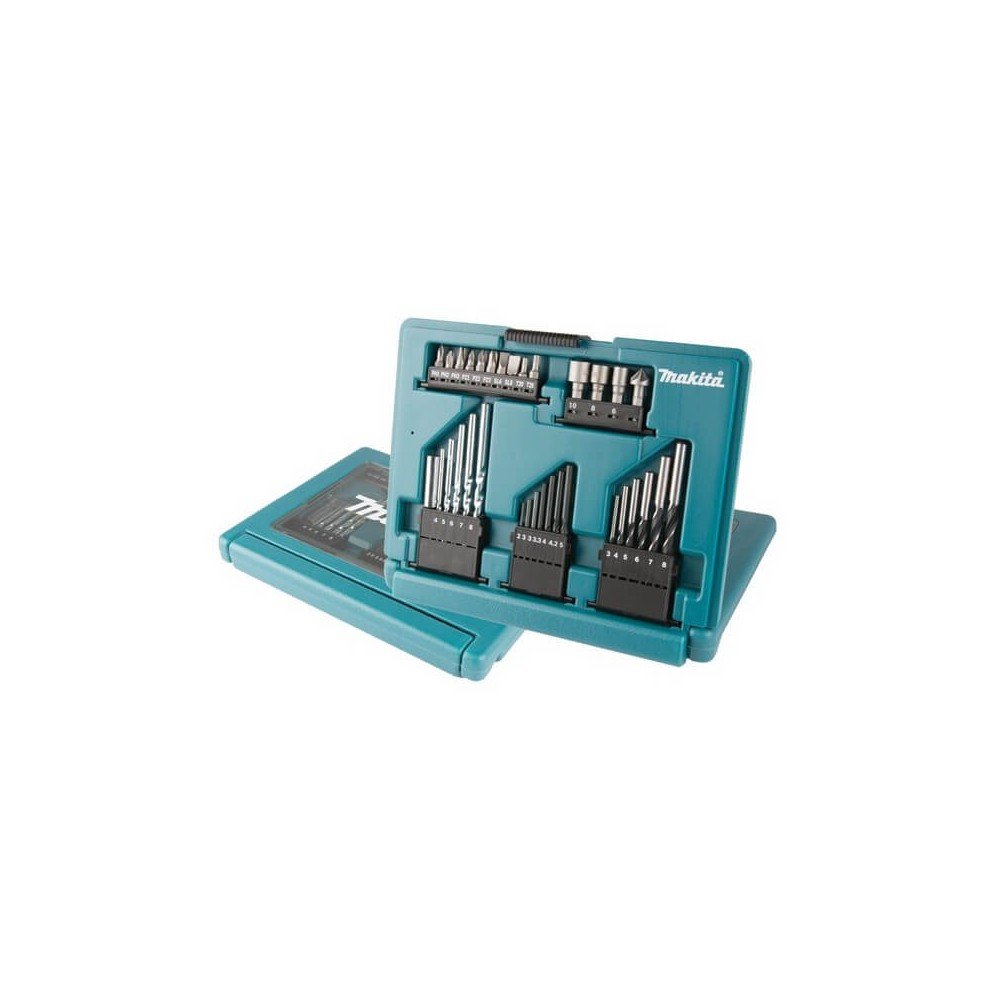 Sukimo antgalių rinkinys MAKITA, 33 vnt.-Atsuktuvų antgaliai, adapteriai-Suktuvai, gręžtuvai ir veržliasukiai-Makita Accessories