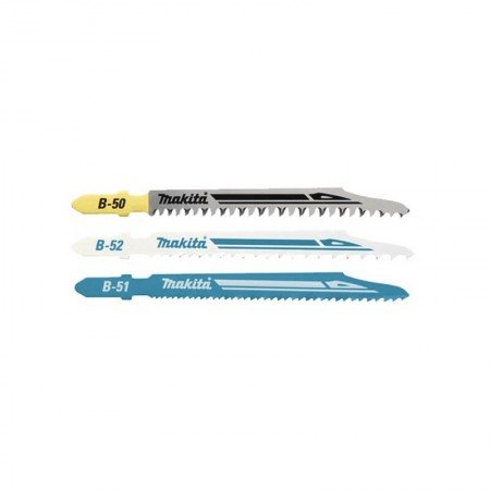 Siaurapjūklio pjūklelių komplektas MAKITA SUPER EXPRESS, 3 vnt.-Pjūkleliai siaurapjūkliams-Priedai įrankiams-Makita Accessories-