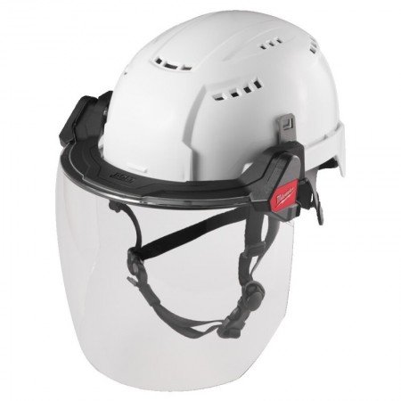 Skaidrus veido skydelis šalmui MILWAUKEE BOLT BOLT200-Asmeninės apsaugos priemonės-Darbo rūbai ir avalynė-Milwaukee Accessories-
