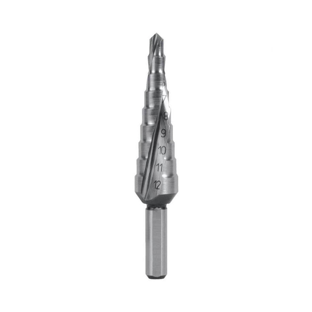 Pakopinis grąžtas RUKO HSS GR 0.9 Ø4-12mm-Pakopiniai vamzdžių ir lakštų grąžtai-Metalo grąžtai, frezos-Ruko-irankiai-darbui Pakopinis grąžtas RUKO HSS GR 0.9 Ø4-12mm-Pakopiniai vamzdžių ir lakštų grąžtai-Metalo grąžtai, frezos-Ruko-irankiai-darbui