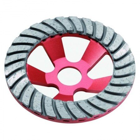Deimantinis šlifavimo diskas FLEX Turbo-Jet 125x22,2mm-Deimantinės karūnos ir lėkštelės-Priedai įrankiams-FLEX Accessories-irank