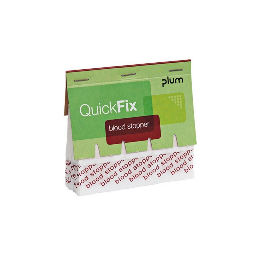 Pleistrai stabdantys kraujavimą PLUM QuickFix, 45vnt. Pleistrai stabdantys kraujavimą PLUM QuickFix, 45vnt.